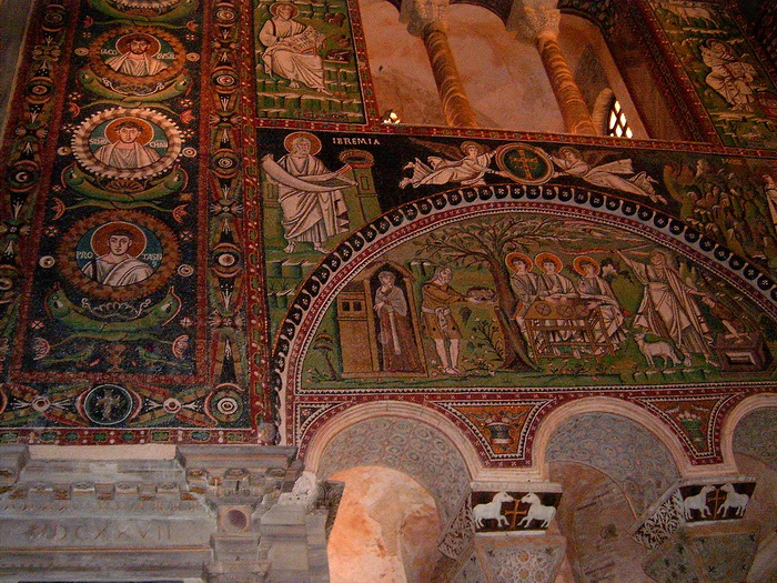 Mozaikok a San Vitale székesegyházban
